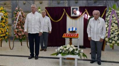 Homenaje póstumo al Comandante José Ramón Balaguer