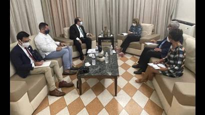 Directivo regional de PNUD es recibido en Cuba