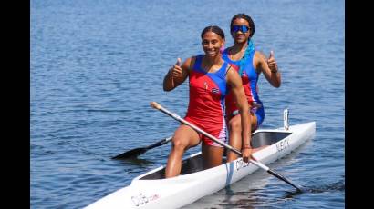 La dupla de Yarisleidis Cirilo y Katherin Nuevo aportó la primera corona femenina en citas del orbe