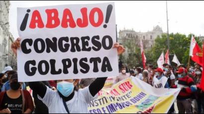 Protestas en Perú