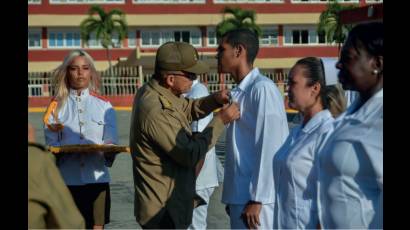 Los trabajadores reconocidos agradecieron el homenaje.