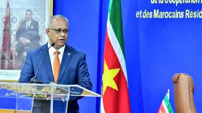 Albert Ramdin, canciller de Surinam