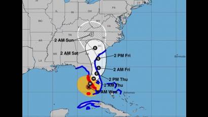 Huracán Ian se aproxima a la Florida, Estados Unidos