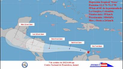 Depresión Tropical Trece