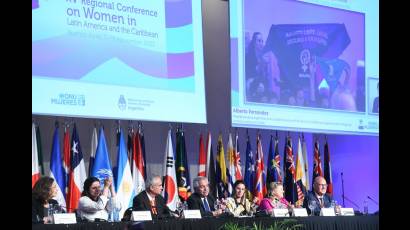 Inauguración de la XV Conferencia Regional sobre la Mujer de América Latina y el Caribe