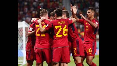 España goleó 7-0