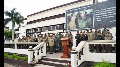 Acto político y ceremonia militar en ocasión del aniversario 60 de la fundación de la Contrainteligencia Militar