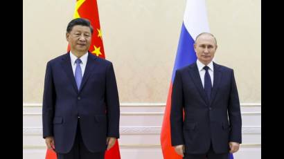 Vladímir Putin y Xi Jinping