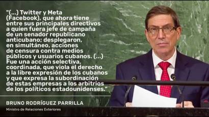Canciller cubano