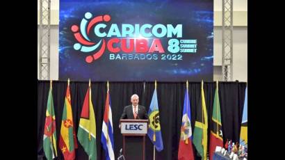 Presidente Díaz-Canel en VIII Cumbre Caricom-Cuba