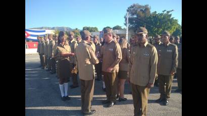 Graduación de  nuevos oficiales de las FAR en Santiago de Cuba