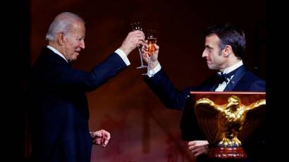 Biden y Macron