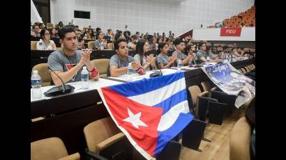 El 10mo. Congreso de la FEU