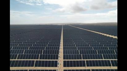 Parque fotovoltaico en Benguela