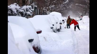 Tormenta invernal con una extensión muy poco frecuente en Estados Unidos