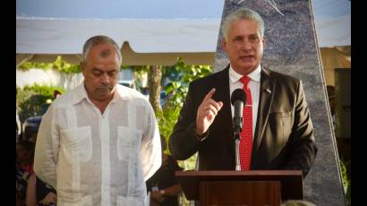 Presidente cubano recuerda a víctimas de crimen de Barbados