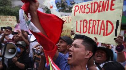 Protestas en Perú