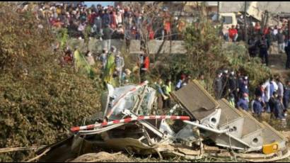 Accidente aéreo en Nepal