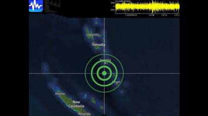 Sismo en Vanuatu