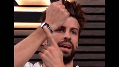 Piqué  apareció promocionando la marca Casio