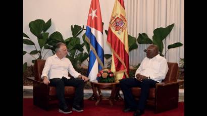 Salvador Valdés Mesa y Ángel Víctor Torres Pérez