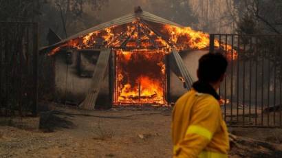 Santa Juana, Concepción, ha sido una de las localidades más afectadas por los incendios