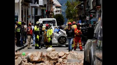 Sismo en Ecuador