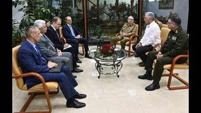 El General de Ejército Raúl Castro Ruz, Miguel Díaz-Canel Bermúdez