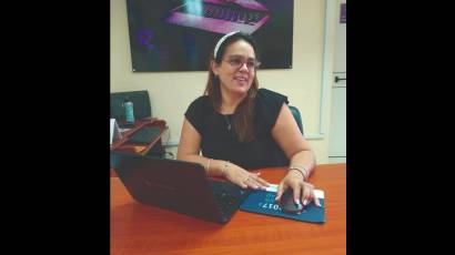 La Doctora en Ciencias Ailyn Febles Estrada