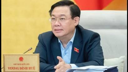 Presidente de la Asamblea Nacional (Parlamento) de Vietnam, Vuong Dinh Hue