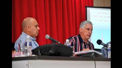 Miguel Díaz-Canel en Artemisa