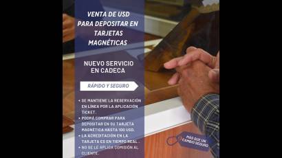 Nuevo servicio de venta de MLC
