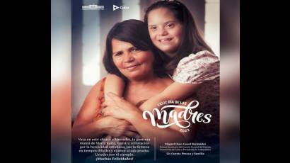 Presidente de Cuba felicita a las madres