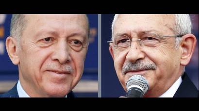 Erdogan y Kilicdaroglu