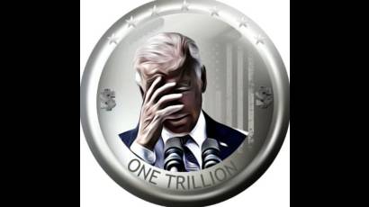 En Estados Unidos algunos quieren evitar un default acuñando una moneda de un billón