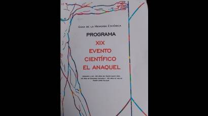 XIX Evento Científico El Anaquel