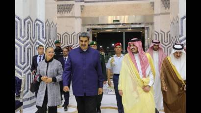 Maduro realiza una visita de trabajo en Arabia Saudita