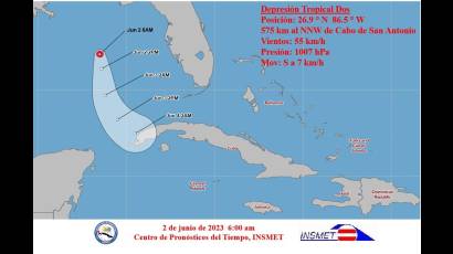 Depresión Tropical 2