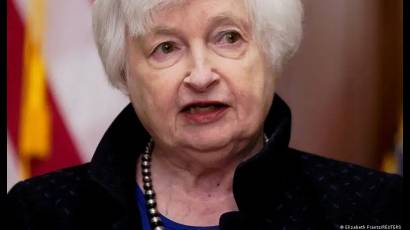 La secretaria del Tesoro de Estados Unidos, Janet Yellen