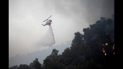 Incendios en Grecia