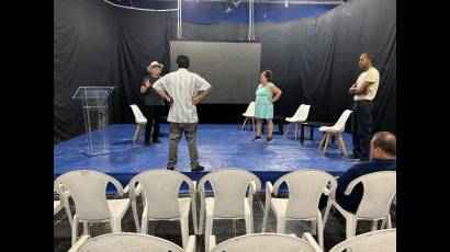 La sesión de los próximos días se realizará en el Estudio 12 de la Televisión Cubana junto a un equipo de profesionales cubanos.