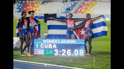 Atletismo cubano femenino