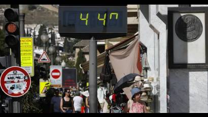 44 grados en Granada, España