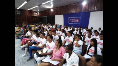 Asamblea provincial de la Federación de Estudiantes de la Enseñanza Media