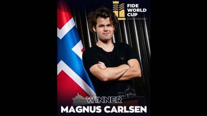 Carlsen se lleva por vez primera la Copa Mundial de Ajedrez.