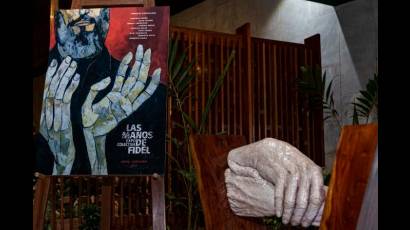 Exposición Las manos de Fidel