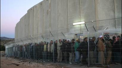 La población civil palestina