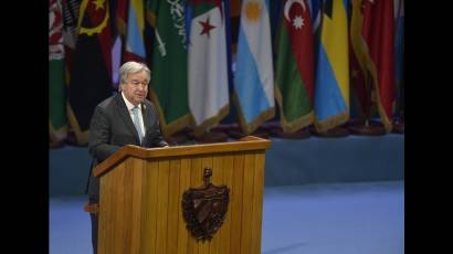 El Secretario General de la ONU