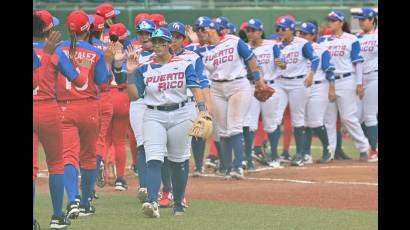 Las boricuas dominaron ampliamente a las nuestras.