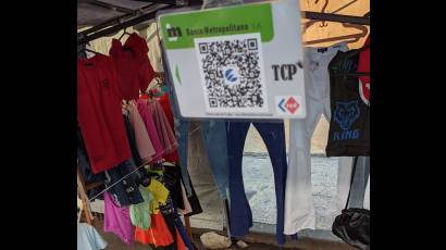 Feria comercial en calle Galiano